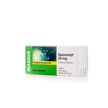 Madaus Spasmolyt Urological Antispasmodic Tablets 30 Count