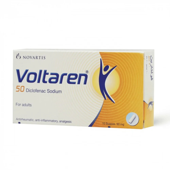 فولتارين تحاميل 50جرام