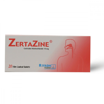 Zertazine 10mg Tablets 20Tablets