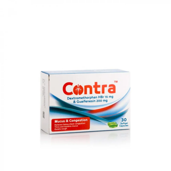 Contra Cough Relief Capsules 30 Count
