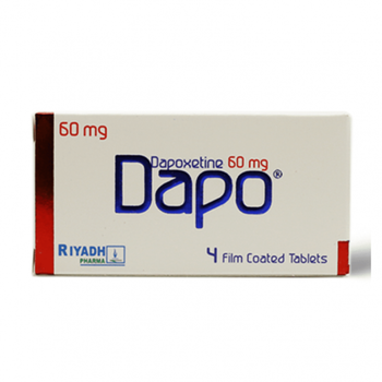 Dapo 60mg Tablets 4 Count