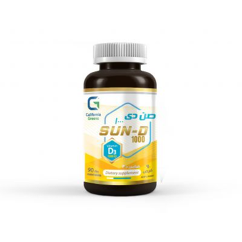 Sun-D Vitamin D 1000 IU Tablets 90 Count