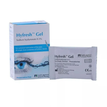 Jamjoom Pharma Hyfresh Eye Drops 20x0.45ml