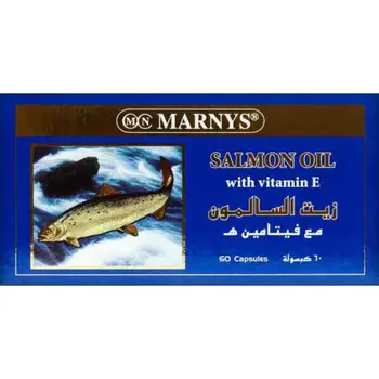 مارنيز أوميجا 3 زيت السالمون فورت 1000ملجم 60كبسولة