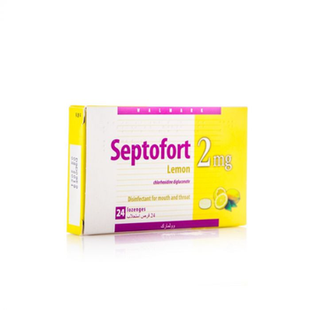 Septofort Lemon Lozenges 24 Pack