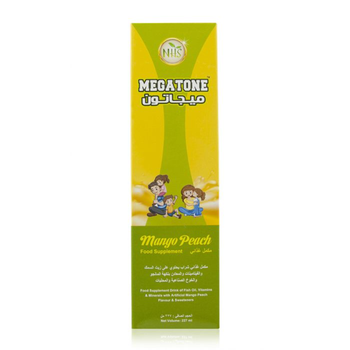 Megatine Peach Banana Syrup 227ml