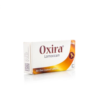 Oxira Lornoxicam Tablets 8mg 20 Count