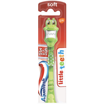 أكوافريش فرشاة أسنان ناعمة للأطفال من عمر 3-5 سنوات 1قطعة