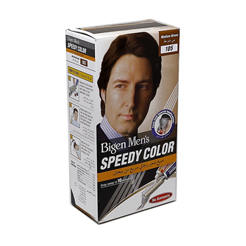 Bigen Men's Speedy Color Medium Brown Hair Dye 45g