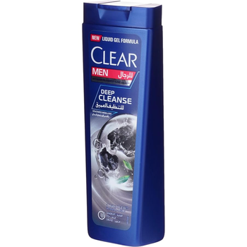 كلير شامبو ضد القشرة منظف عميق بالفحم النشط والمنثول للرجال 400مل