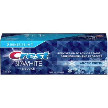 Crest 3D White Deluxe Arctic Fresh Toothpaste 75ml
