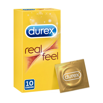 Durex Real Feel Latex-Free Condoms 10 Pieces