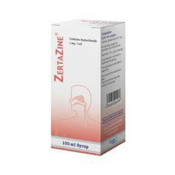 Zertazine Syrup 5mg/5ml 100ml
