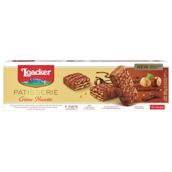Loacker Hazelnut Crème Noisette Wafers 100g