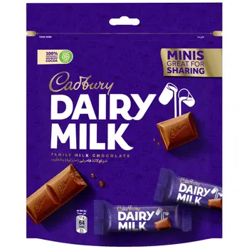 Cadbury Dairy Milk Milk Chocolate Minis 168g