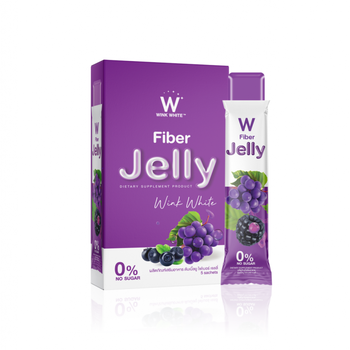 Wink White Grape Fiber Jelly 7x5g