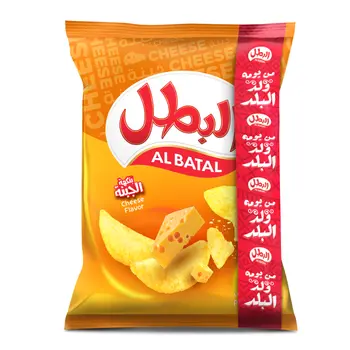 البطل رقائق البطاطس بالجبن 120 جرام