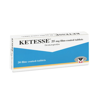 Ketesse Pain Relief 25Mg 20Tablets