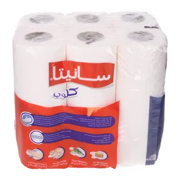 سانيتا مناديل رول 6قطع