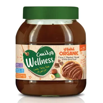 Wellness Organic Cocoa & Hazelnut Spread 350g