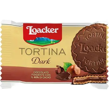 Loacker Tortina Dark Chocolate 125g
