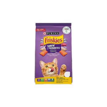 Purina Friskies Dry Cat Food With Tuna, Salmon & Mackerel 1Kg