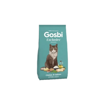 Gosbi Dry Food For Spayed Cats For Weight Control With Chicken And Salmon 1.5Kg