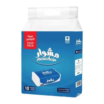 Mouchoir Value Pack Facial Tissue 10x160 Pieces