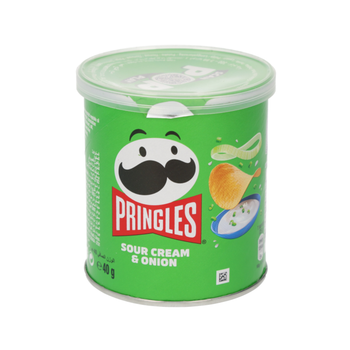 برنجلز بطاطس بنكهة الكريمة الحامضة والبصل 40 غم