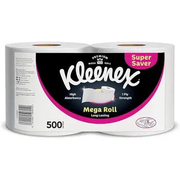 Kleenex Mega Roll Kitchen Tissue 2x250M
