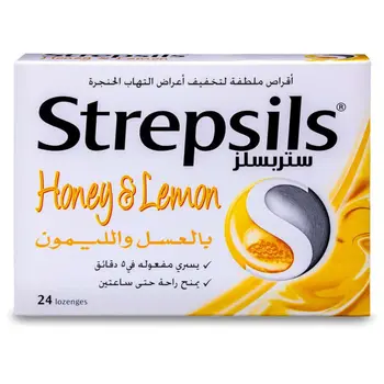 Strepsils Honey & Lemon Lozenges 24Packets