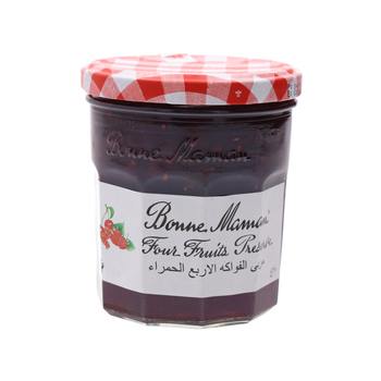 بون ماما مربى الفواكه الأربع الحمراء 370جرام