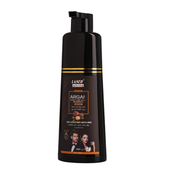 Laser White Black Brown Argan Dye Shampoo 200Ml