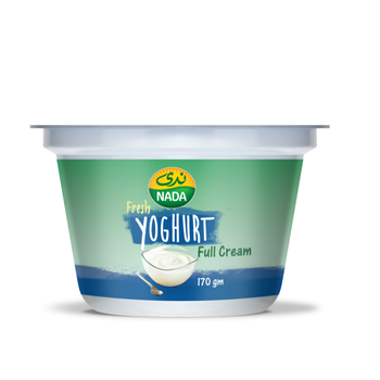 ندى زبادي طازج كامل الدسم 170 جرام