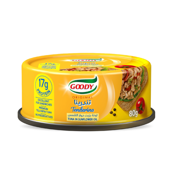Goody Tenderina Sandwich Tuna in Sunflower Oil 80g