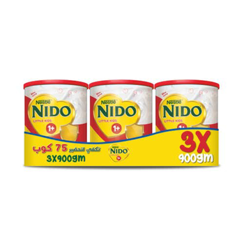 نيدو 1+ غم تريبل 3×900جرام
