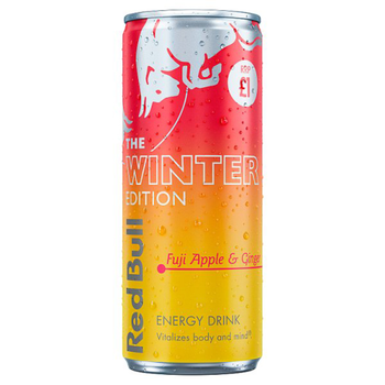 ريد بول بنكهة التفاح فوجي والزنجبيل 250مل