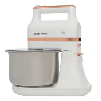 Edison Phantom Stand Mixer White-Gold 3.5L