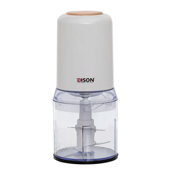 Edison Electric Vegetable Chopper, 4 Blades White Capacity 400W 0.5L