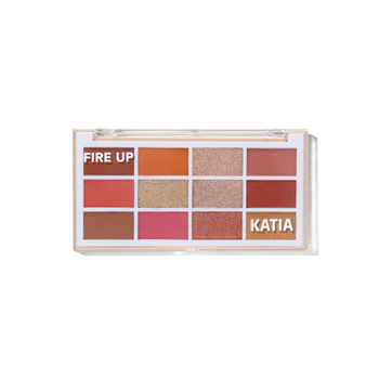 Katia 12 Eyeshadow Palette - Fire Up 1Piece