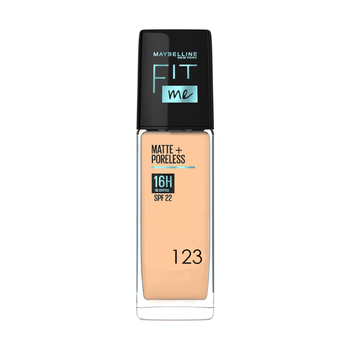 Mb Fit Me glass Foundation# 123 1Piece