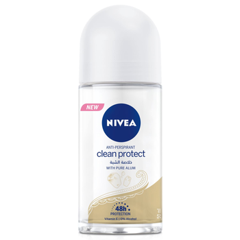 NIVEA Alum Clean & Protect Roll-On 50Ml