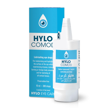 Hylo Comod 0.1% Eye Drops 10Ml