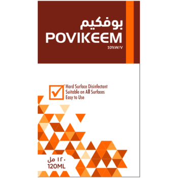 Povikeem Antiseptic Solution 120Ml