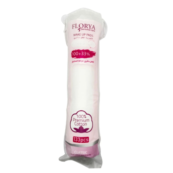 Florya Cotton Pads For Make Up 133Pieces