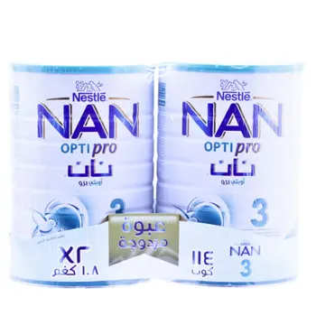 Nestle Opti Pro Growing Up Milk 1-3Y 2×1800g