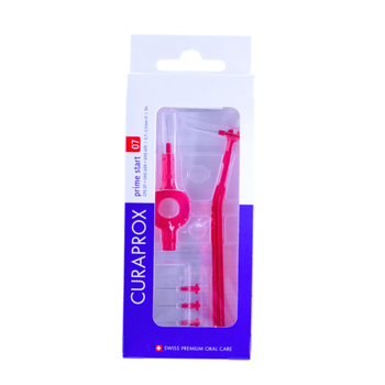 Curaprox Prime Start 06 Red Swiss Premium Oral Care 6Pieces