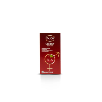Enjoy Cherry Flavored Condoms 12Pieces