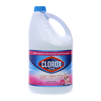 كلوركس مبيض سائل برائحة الزهور 3.78لتر