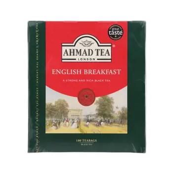 Ahmad Tea English Breakfast Black Tea Bags 100 Count